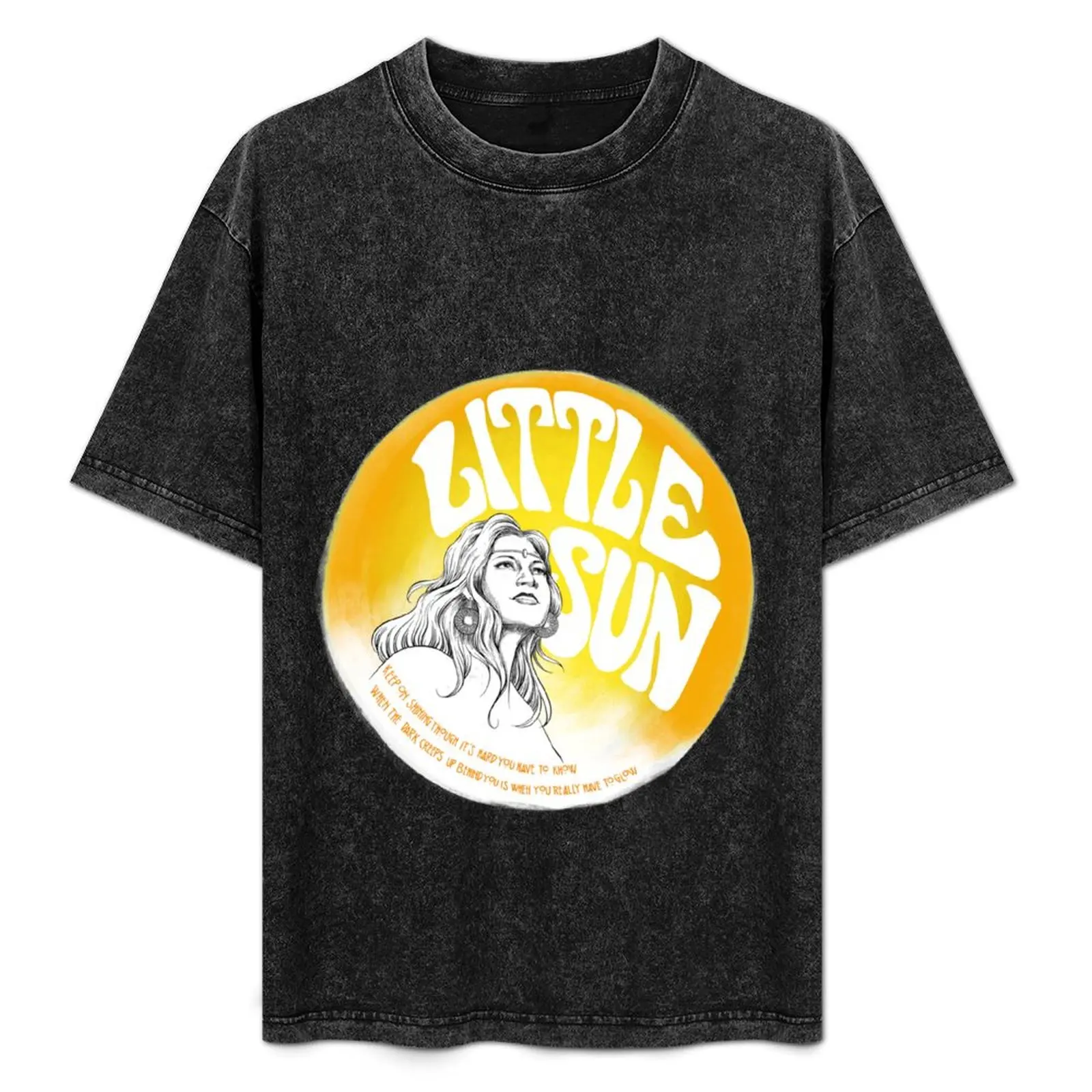 

Little Sun T-Shirt Retro Graphic Print T-Shirt