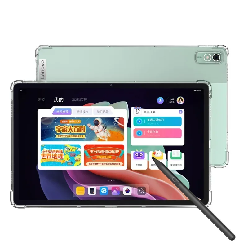 Étui pour tablette pour Lenovo Tab P11 2nd Isabel 2023, Xiaoxin Pad 10.6, 2022, P11 Plus 11 ", P11 Pro 11.5, 11.2, étui en TPU souple transparent