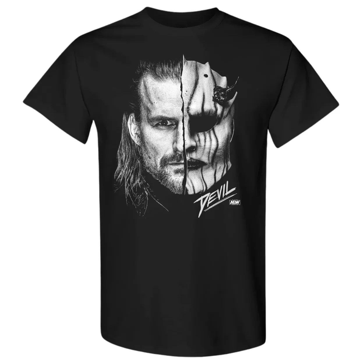 ADAM COLE DEVIL AEW Official T Shirt long or short sleeves