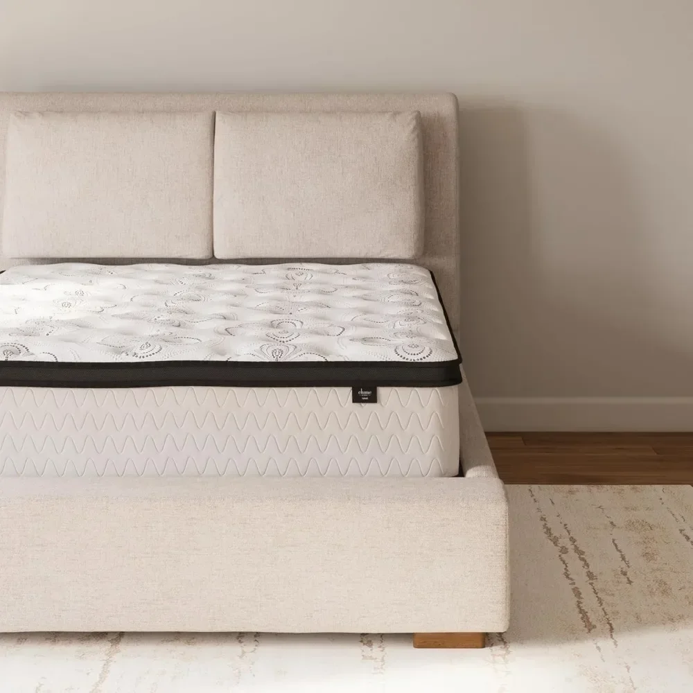 Signature Design by Ashley Chime 12 Inch Medium Firm Hybrid Mattress with Cooling Gel Memory Foam