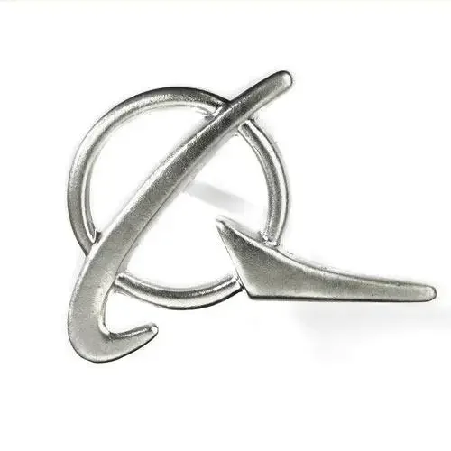 Boeing Boeing logo brooch, gold silver badge, civil aviation gift, captain and flight attendant recommendation