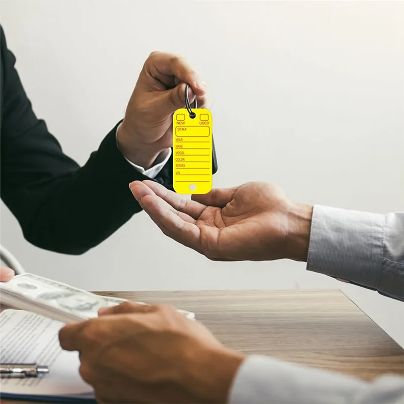 علامات GW-PVC مع ملصقات وحلقات، وعلامات مفاتيح السيارة للتنظيم، ومعرفات المحدفات، وعلامات الأمتعة مع علامات