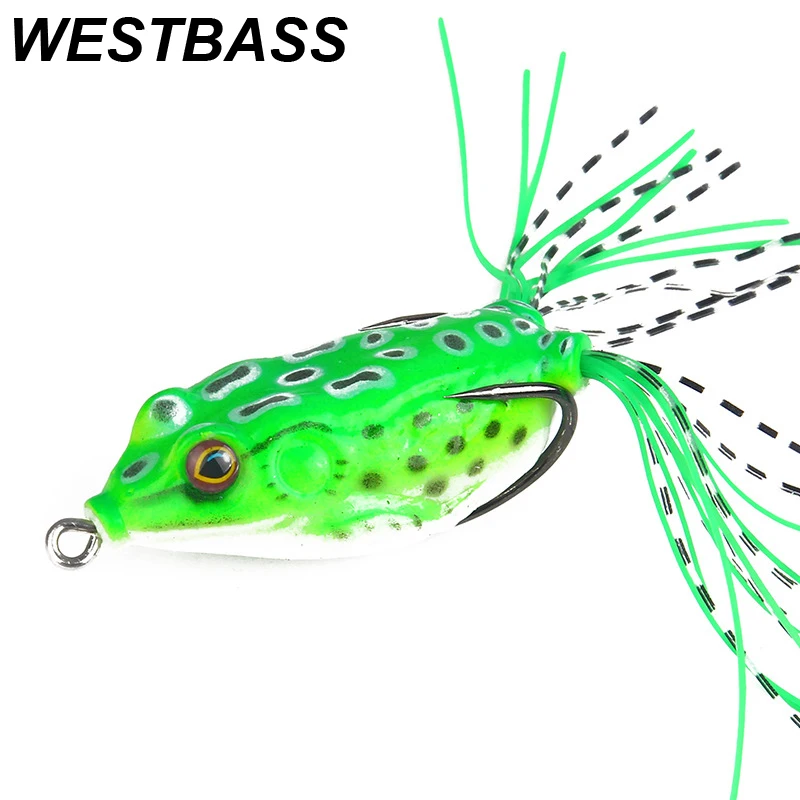 westbass-1-шт-мягкая-приманка-для-лягушки-6-см-14-г-силиконовая-рыболовная-приманка-резиновая-приманка-для-плавания-topwater-тряпка-лягушка-воблер-leurre-weicher-koder