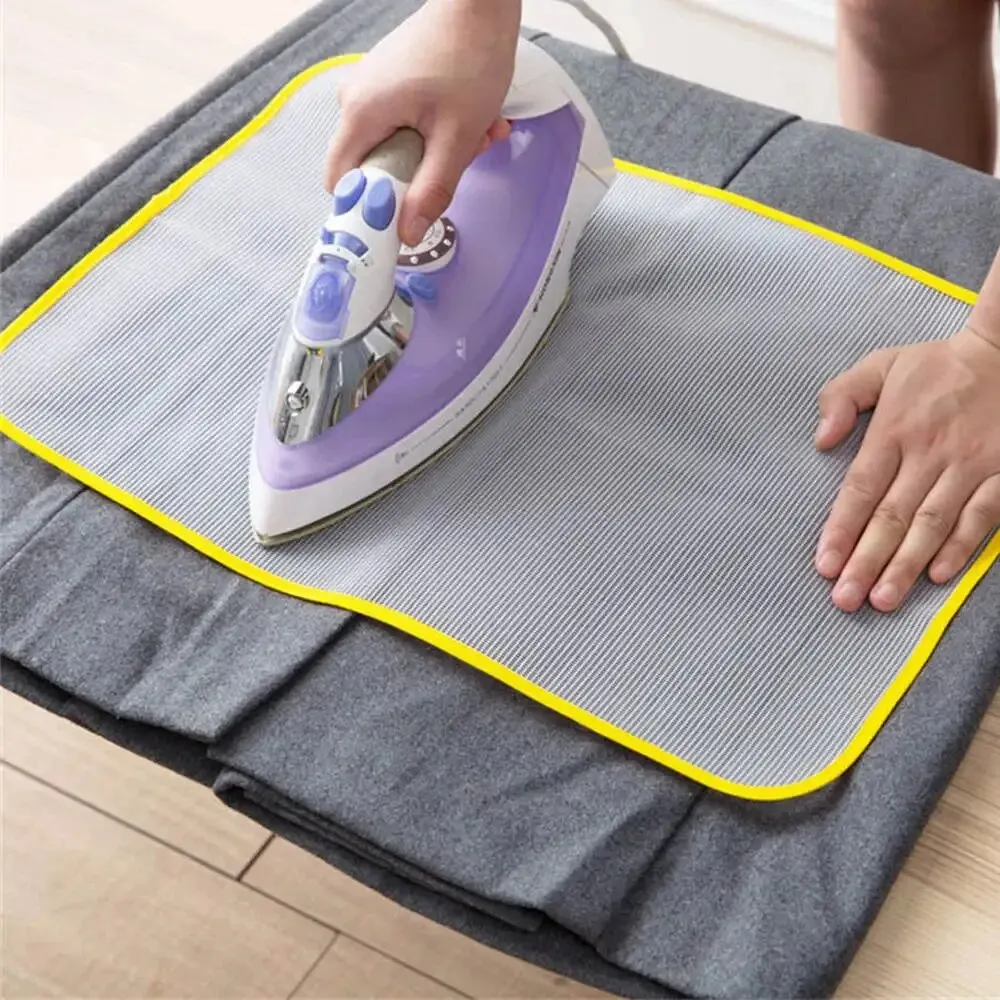 2/1 PCS Anti-Crush Pad Iron Random Color Laundry Products Cloth Protective Press Mesh Insulated Ironing Board Cushion Cover