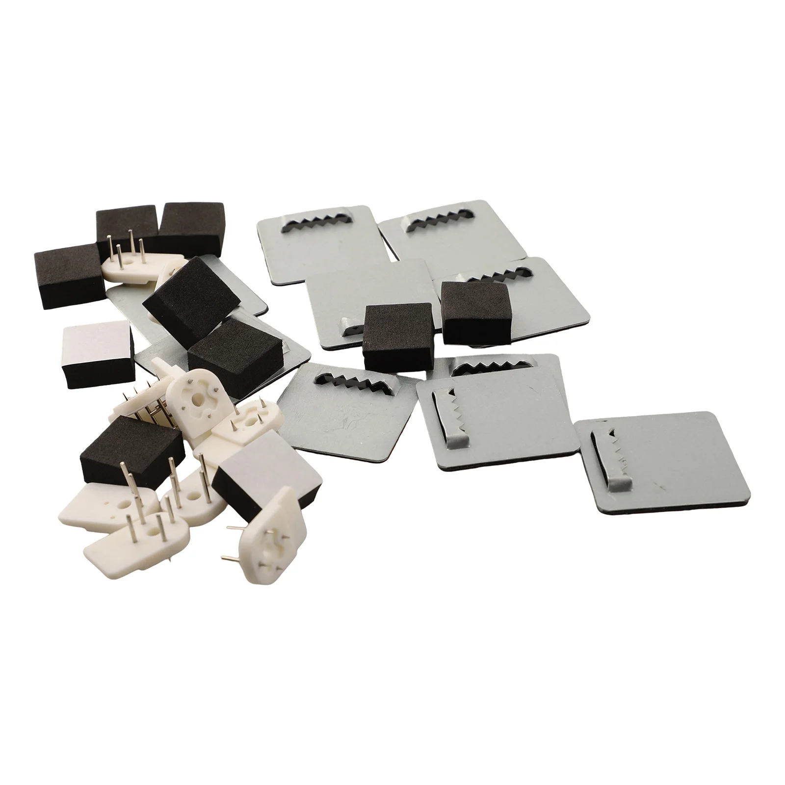 Art Display Bathroom Mirror Hanger Versatile Mirror And Frame Hangers Floating Pictures 40*40mm Compact Size Invisible Design