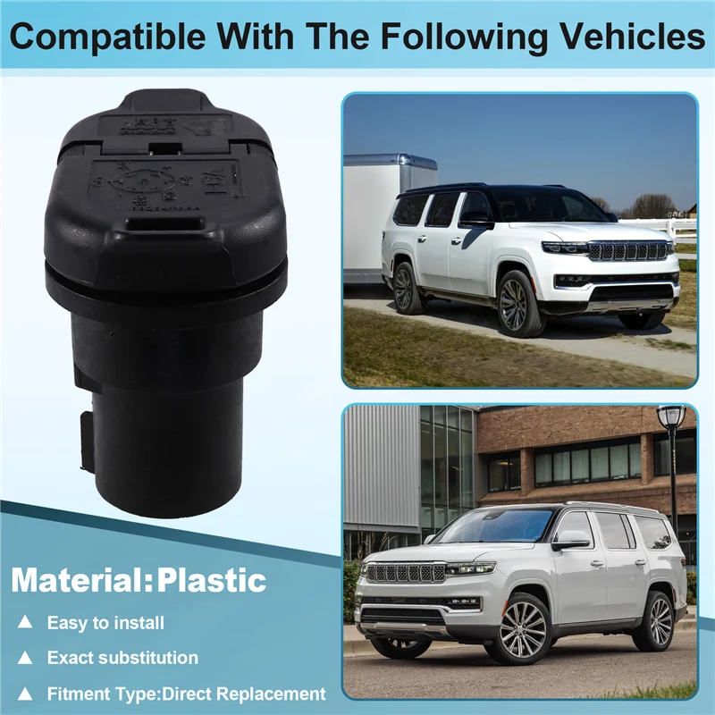

Car Trailer Tow Hitch Receptacle Trailer Connector Plug 68284110AA For Jeep Grand Cherokee Chrysler Pacifica Voyager-A28K