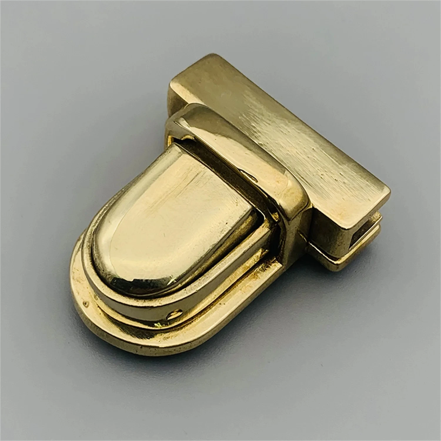 Brass thumb lock, leather bag snap lock, brass catch lock, flat slide locks, luggage case lock