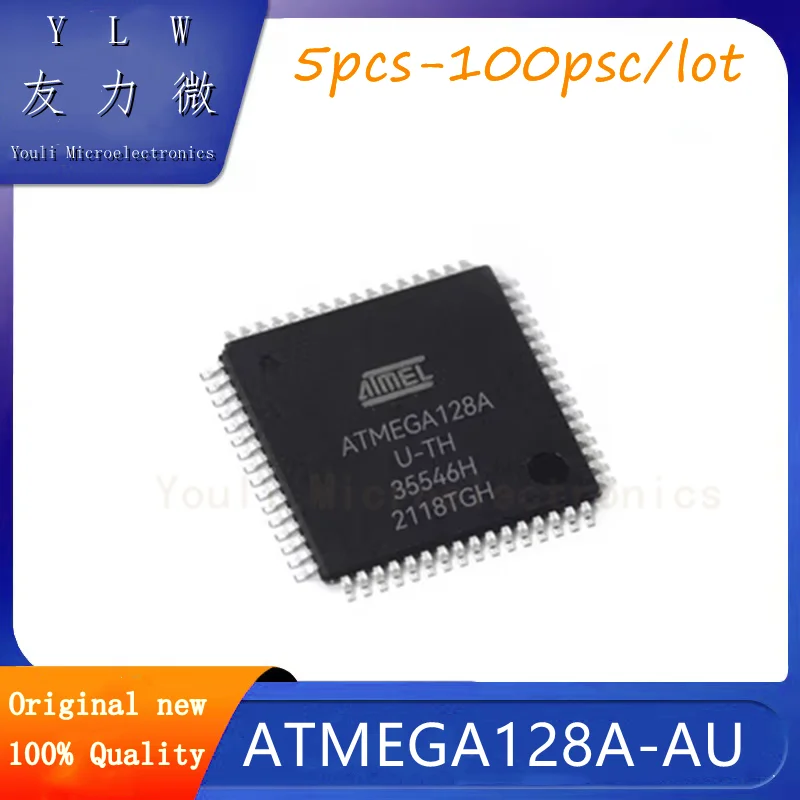 ATMEGA128A-AU 64A-AU 8A-PU 16A-PU 48PA-PU 169PA-AU 328P-AU ATMEGA Full Series Microcontroller