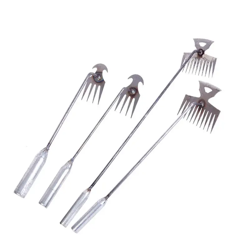 1Pcs Extended Manganese Steel Weeding Multi Purpose Farm Gadget Pull Weeds By Roots Grass Raking And Soil Loosening
