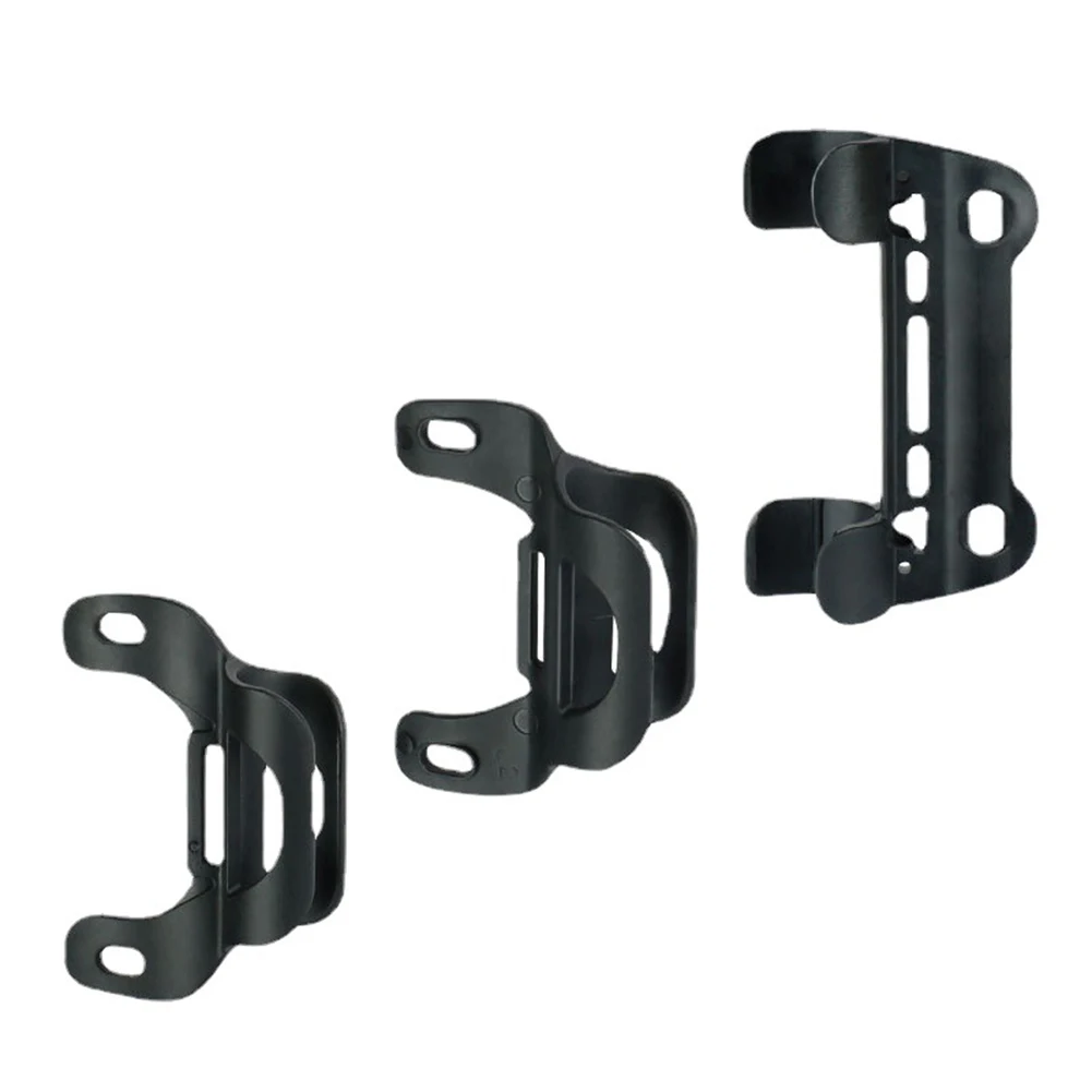 Bicycle Pump Frame Clip Holder Portable Pump Retaining Clips Bracket Bike Inflator Bracket With Screws Nylon Bike Accessories