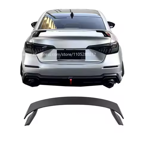 Latest Plastic Rear Spoiler for 2025 11th Generation Honda Civic Type R