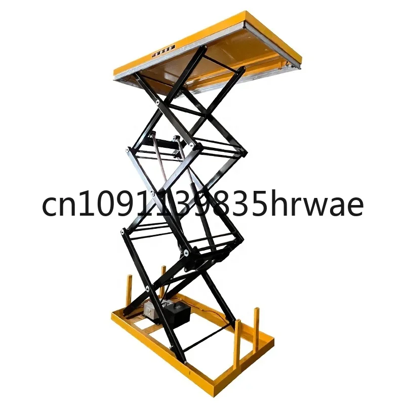 

Stationary Vertical Electric 1000kg 2000kg 3000kg Load Capacity Hydraulic Scissor Lift Table