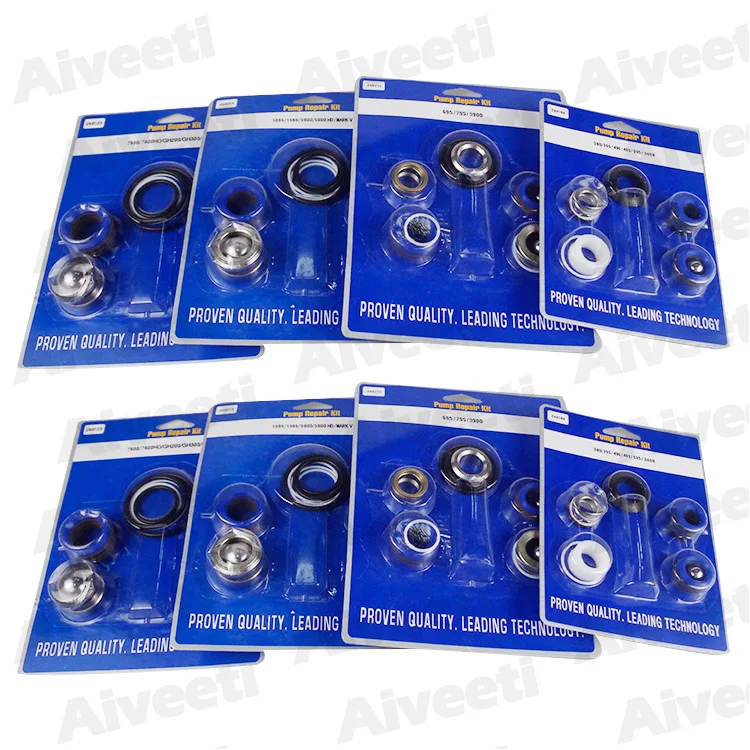 244194/248212/248213246341//287835/249123 HC970 940 950 960Airless Spray Pump Repair Kit 395 695 960 833 1095 Seal Gasket Filter