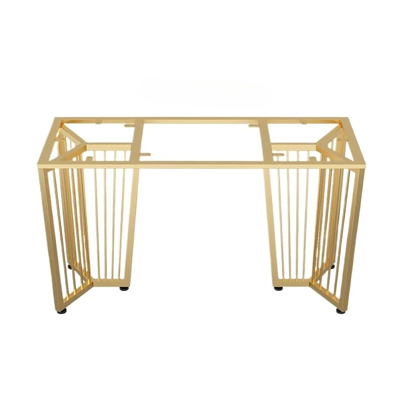 

Light luxury stainless steel table legs bracket custom wrought iron table legs metal frame carbon steel shelf