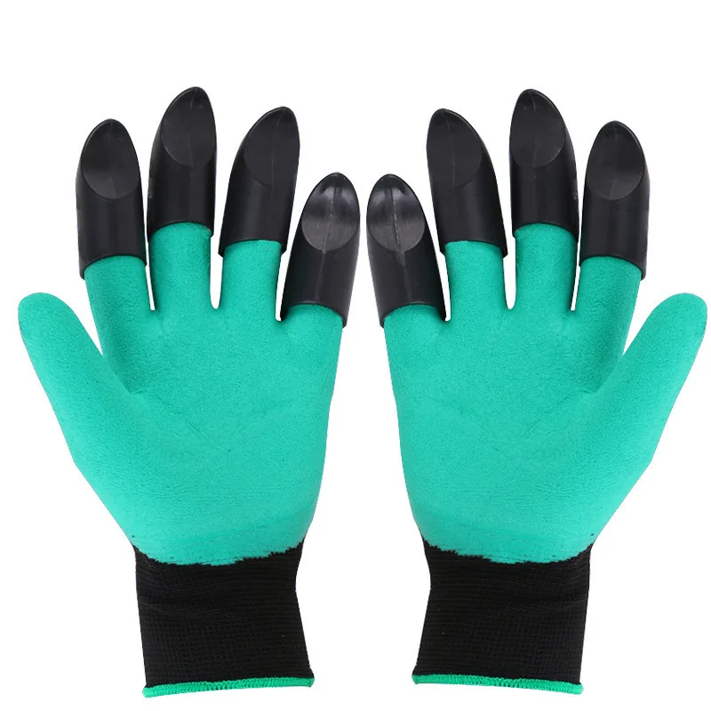 Digging Gloves with Claw Shaped Garden Gloves for Easy Digging, Planting, Weeding, and Sowing To Protect Your Fingers and Nails