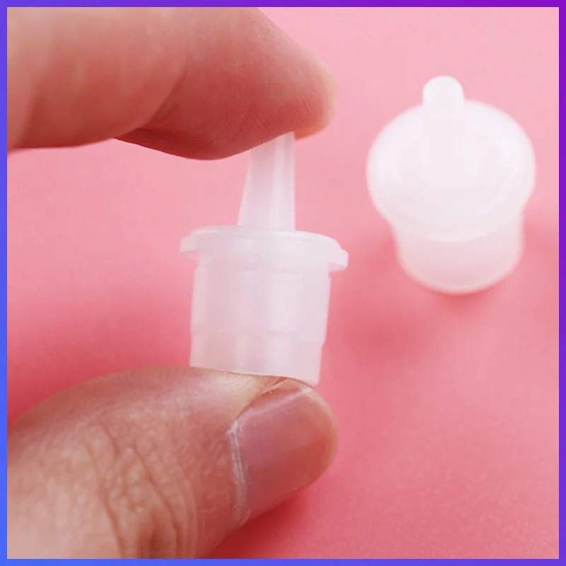 SENSE LASHES Eyelashes Adhesive Glue Cap Eyelash Glue Replacement Bottle Mouth Head Nozzle Glue Usage Anti-Blocking Makeup Tools