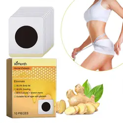 Bee Circulatory Drainage Slimming Patch Weight Loss Fat Burning Patch Belly Slim Patches Stomach Sticker Health Care