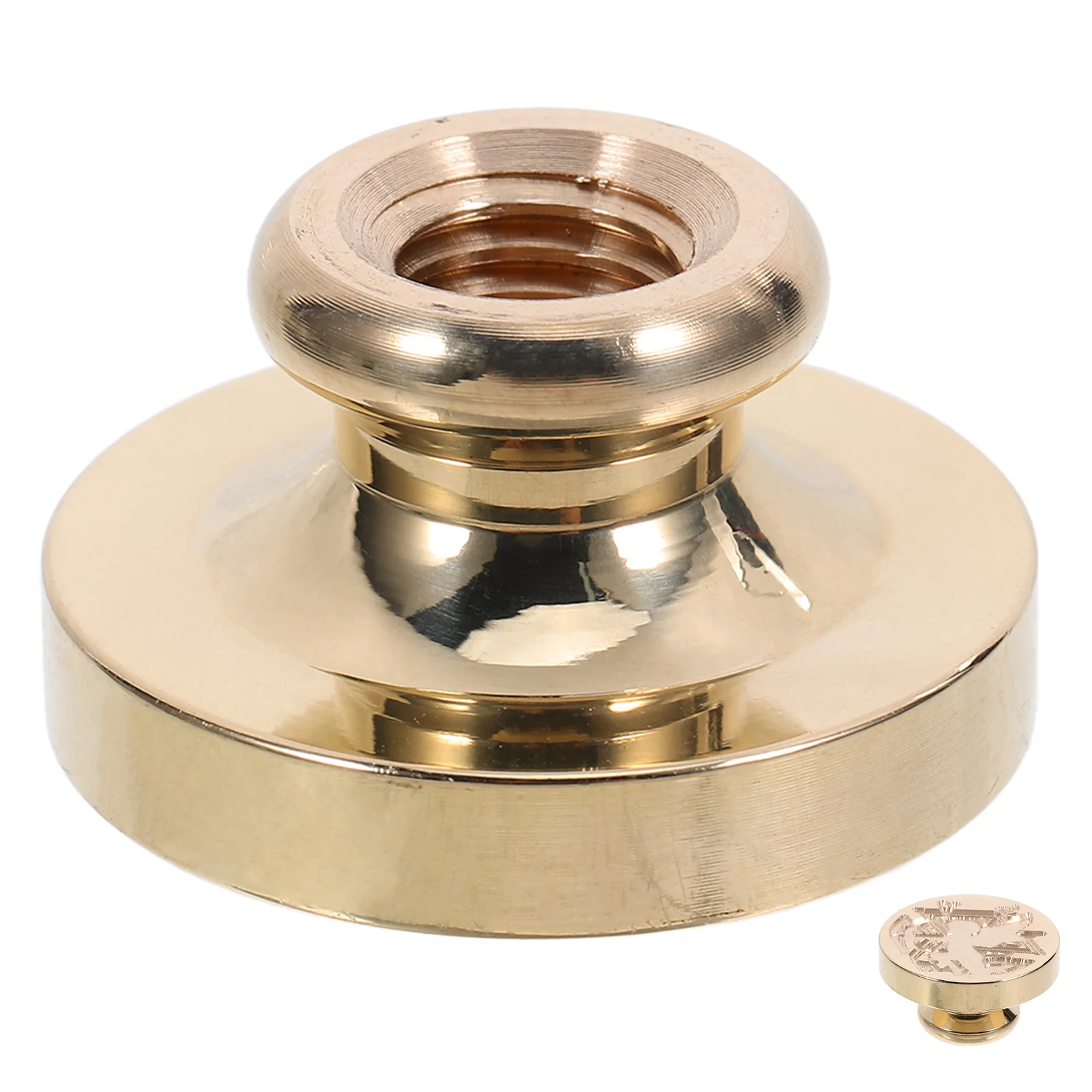 Copper Wax Seal Head Retro DIY Craft Letter Sealing Wax for Envelopes Invitation Cards Gift Packaging