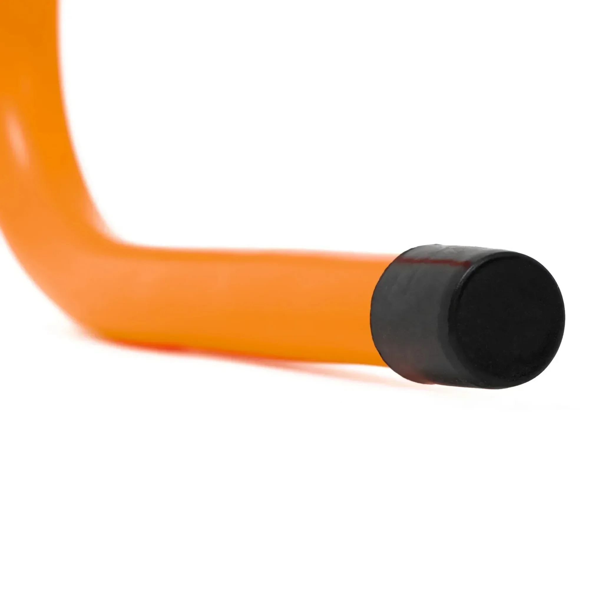 Set 5 Rintangan Latihan Kecepatan Enam Inci, Peralatan Kelincahan dengan Tinggi yang Dapat Disesuaikan untuk Latihan Lari, Sepak Bola & Kebugaran