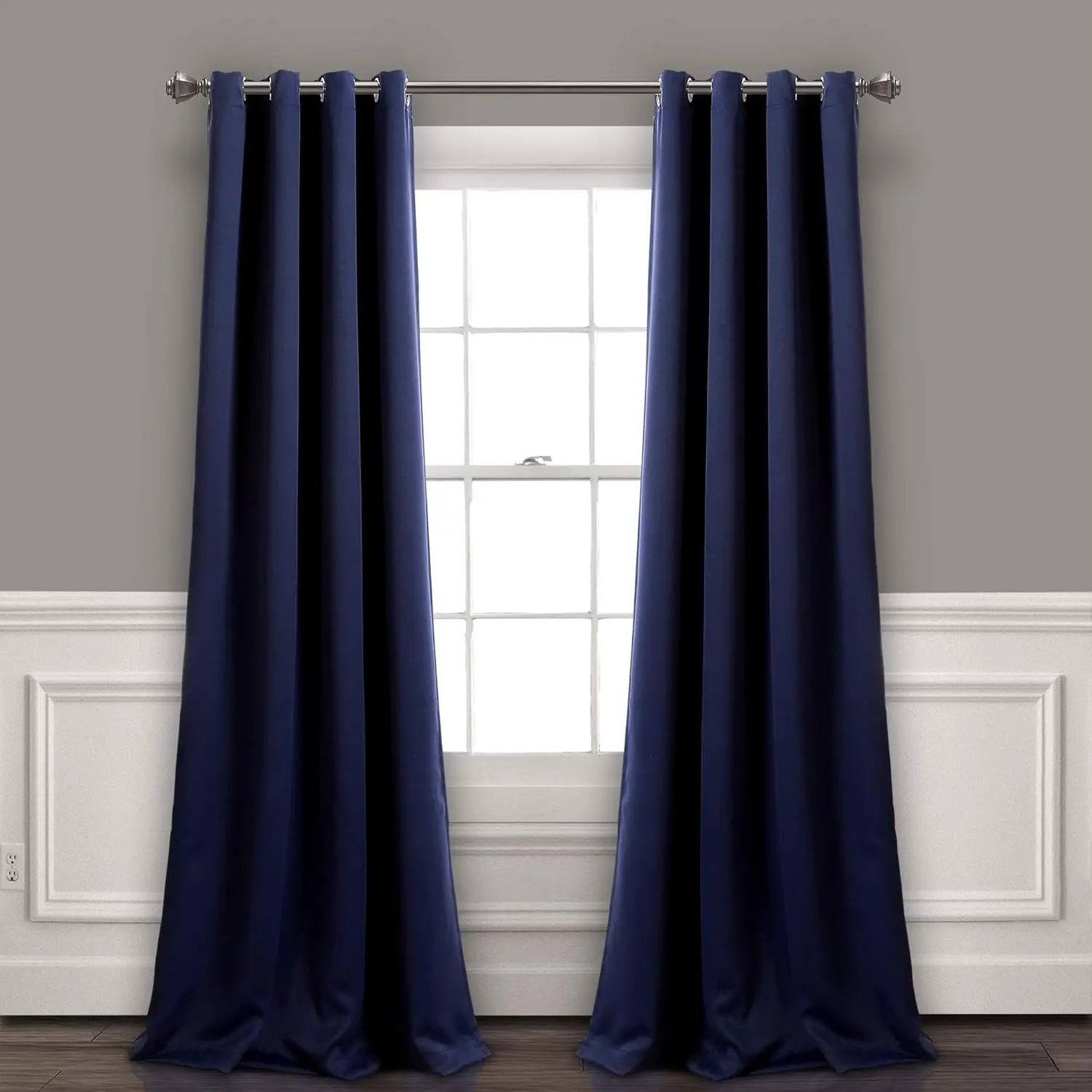 400cm 500cm Extra Height Curtain 70-90% Blackout Drapes for Living Room Thermal Insualted Drape for Tall Window High Ceiling