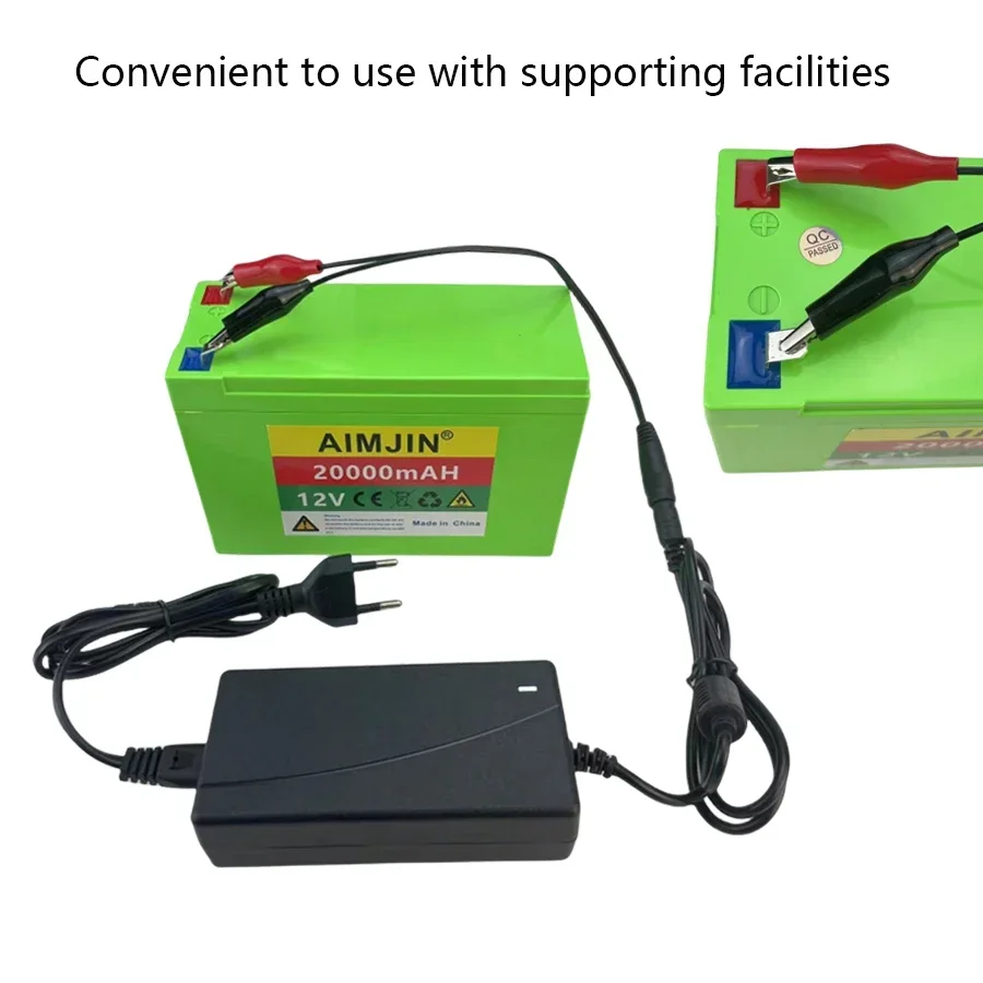🔥 Brand New Sprayer 12V 20Ah 3S6P Volt Built-in High Current 20A BMS 18650 Lithium Battery Pack For Electric Vehicle Battery