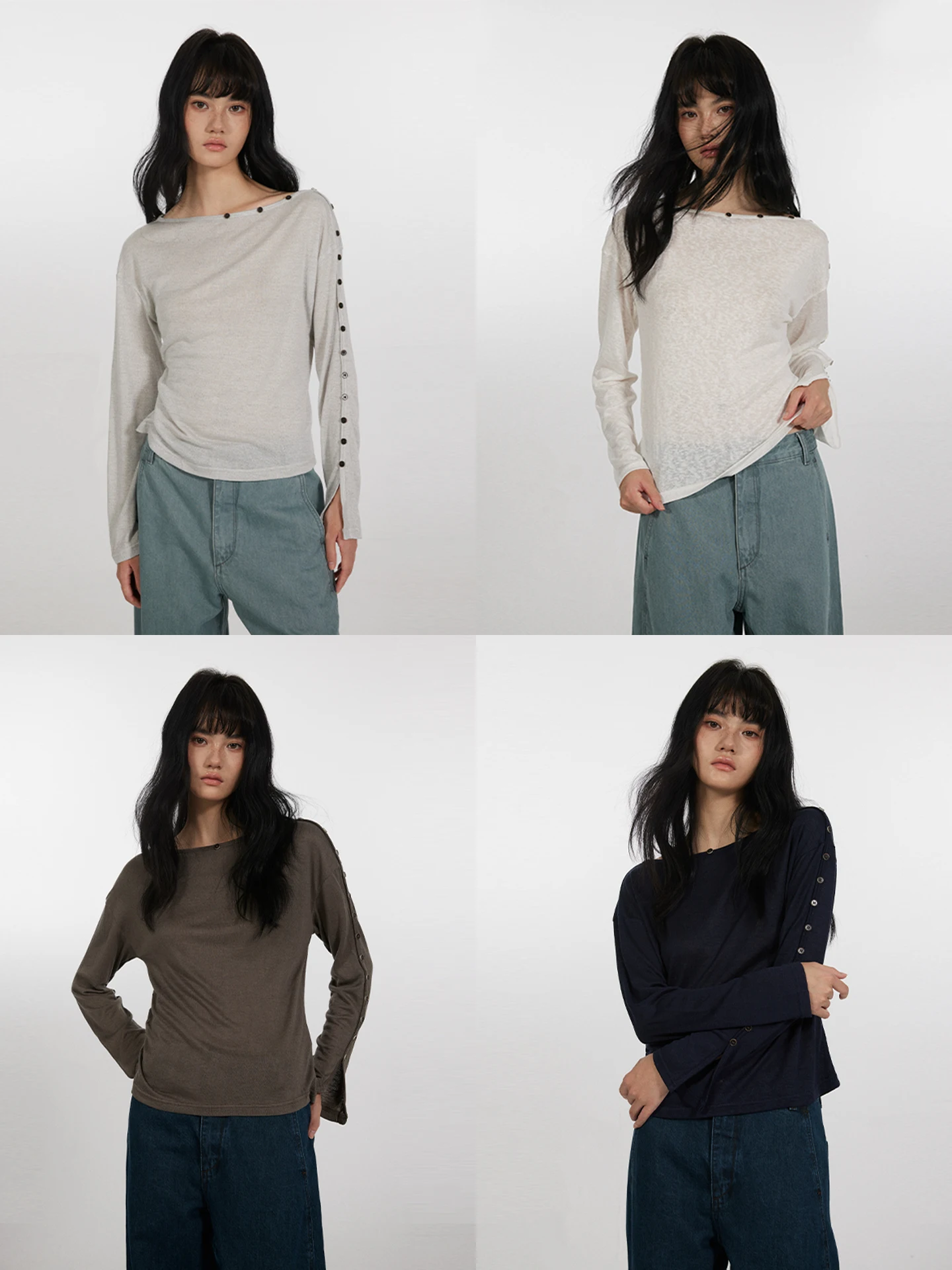 

Женская трикотажная кофта Relaxation King с длинными рукавами, однотонная, с пуговицами, повседневная, свободного кроя, из полиэстера и лиоцелла Lenzing