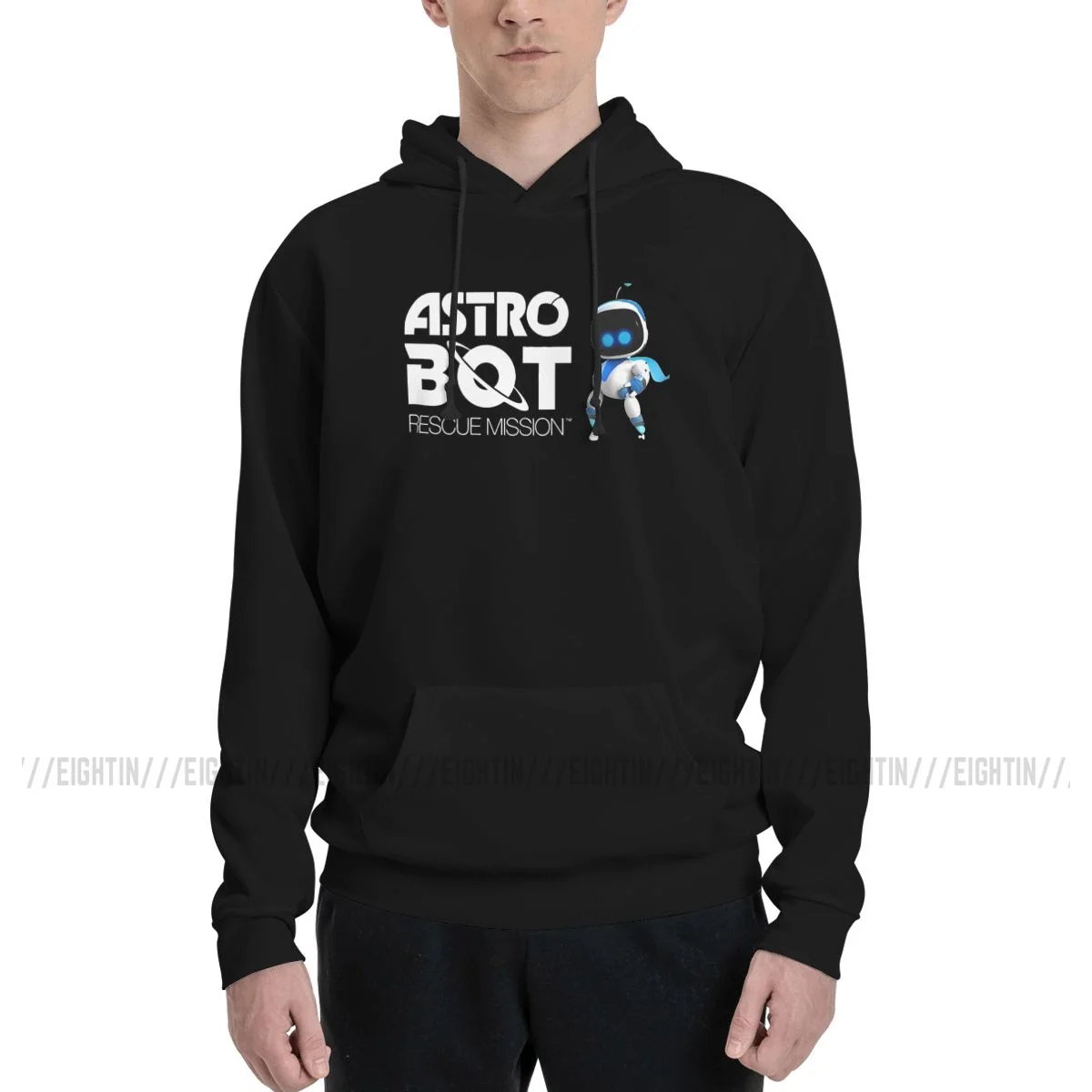 

Vintage Style Hoodies Couple Thin Fleece Sweatshirt Man Astrobots Playroom Game 100% Cotton Hooded Sweatshirt Fall Hooded Tops