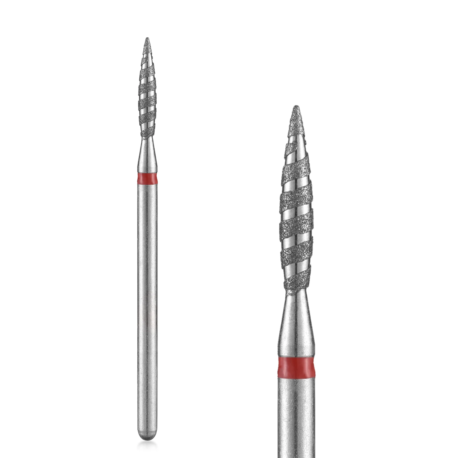 1Pcs Diamond Nail Drill Bit for Prep 2.35MM Electric Milling Cutters For Manicure Pedicure Cuticle Clean Drill Accessory