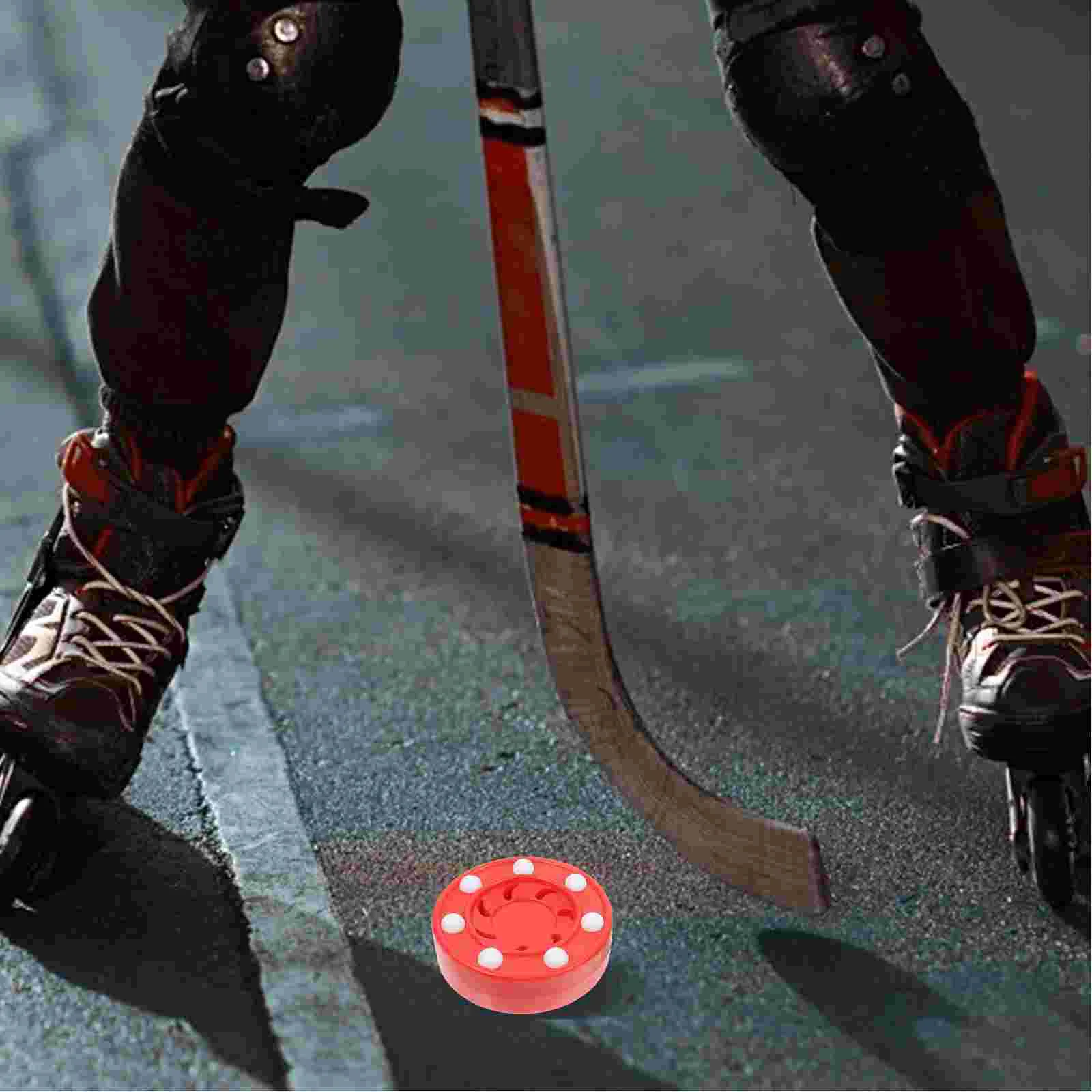 2 Pcs Roller Hockey Puck Professional Training Dedicated Game Pucks Child