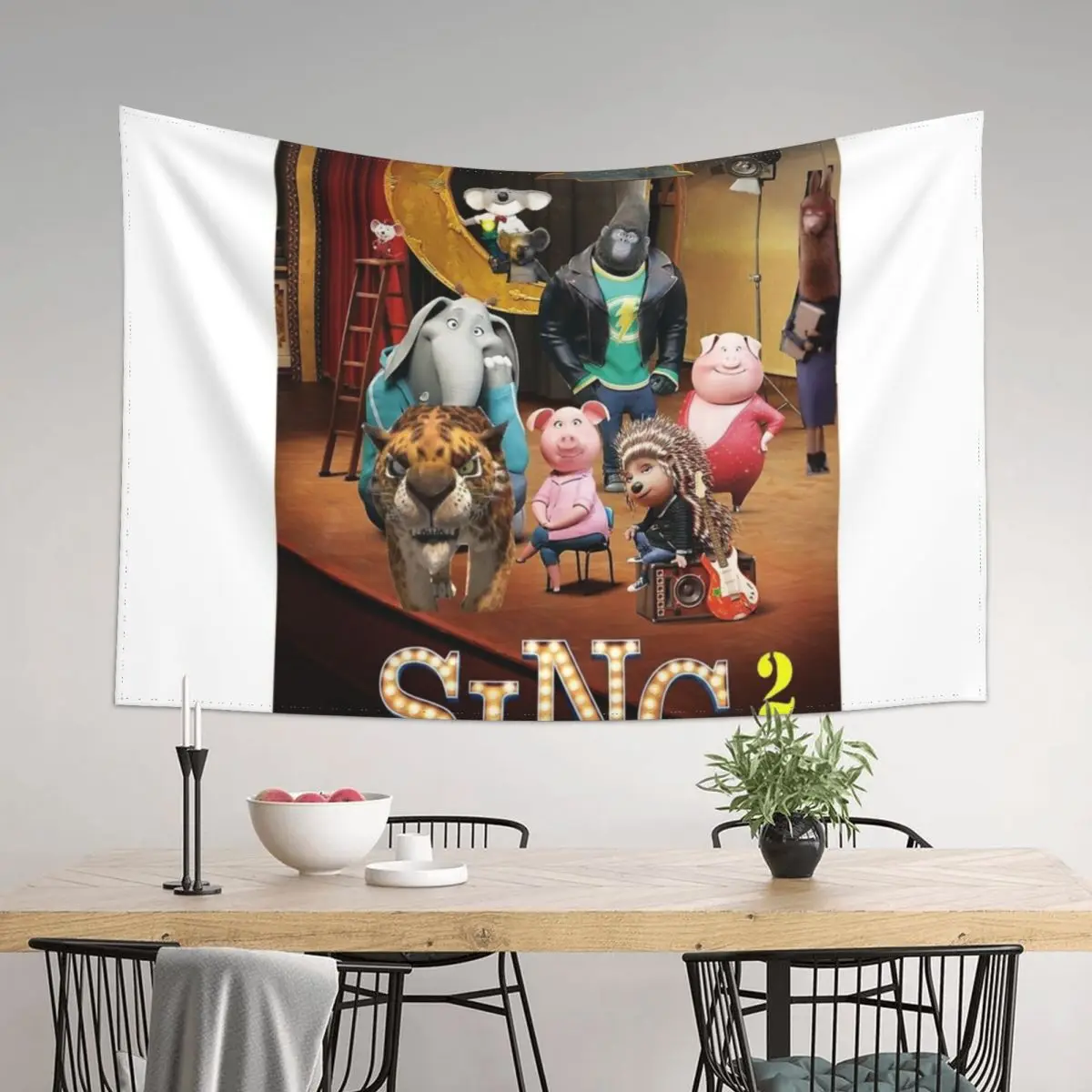 

Sing 2 Poster Tapestry Bedroom Deco Bedrooms Decorations Nordic Home Decor Room Decor For Girls Tapestry