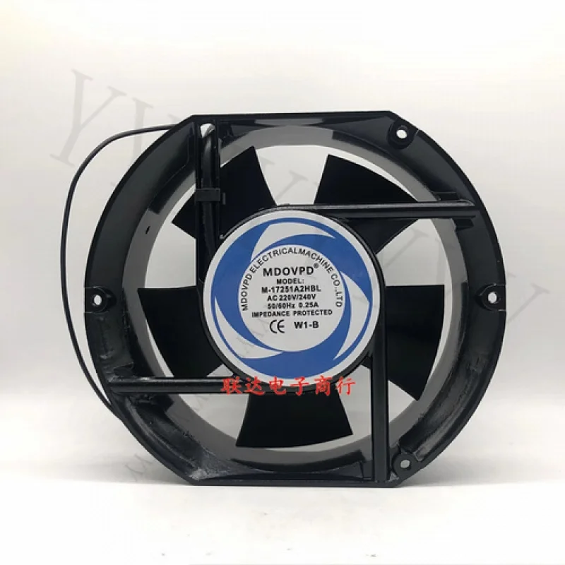 

Y+ FOR MDOVPD M-17251A2HBL AC220-240V 0.25A 17CM Cooling Fan