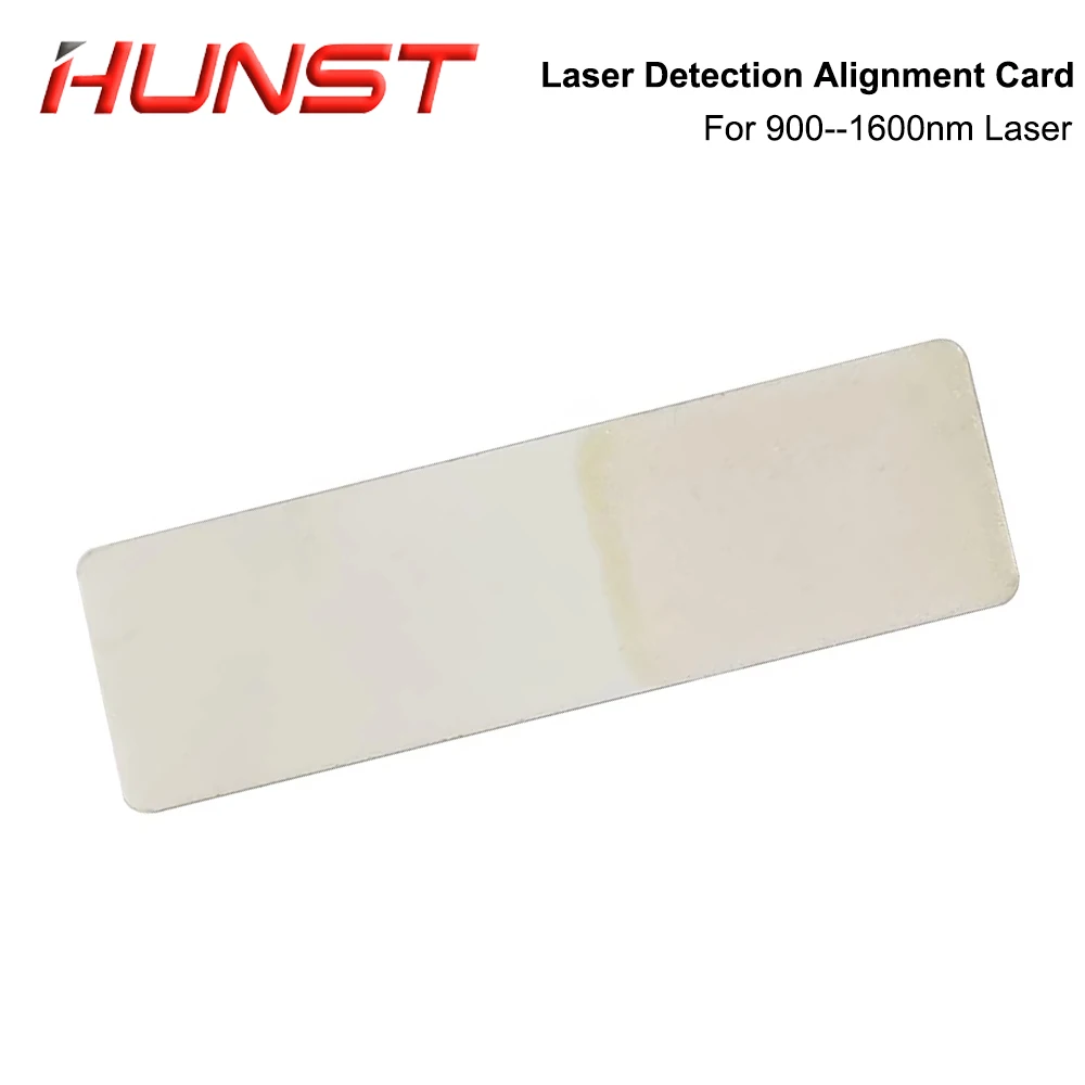 HUNST  Fiber Laser Detection Alignment Card Infrared Dimmer Visualizer Calibrator Ceramic Plate For 900-1600nm Laser