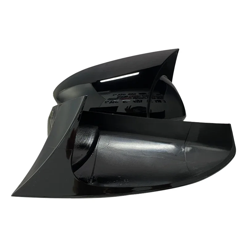Bat Style Mirror Cover For Renault Megane 4 2016 2020 Rearview Mirror Cover 2 Pieces Cover Glossy Black Car Shields Exterior