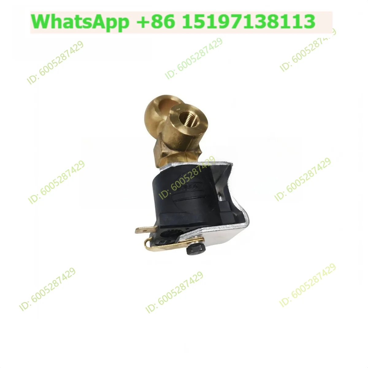 12V fuel cut-off solenoid valve 3587119 for Kubota, Yanmar engines