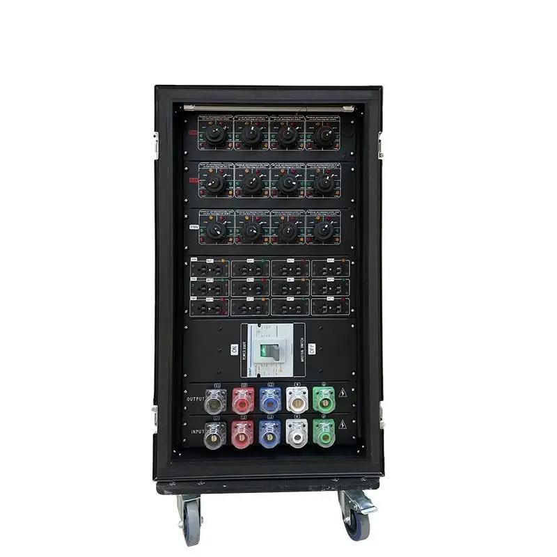 Pro 12 Way 20A America Edison Plug 12 Road 19pin Distro OutputPower