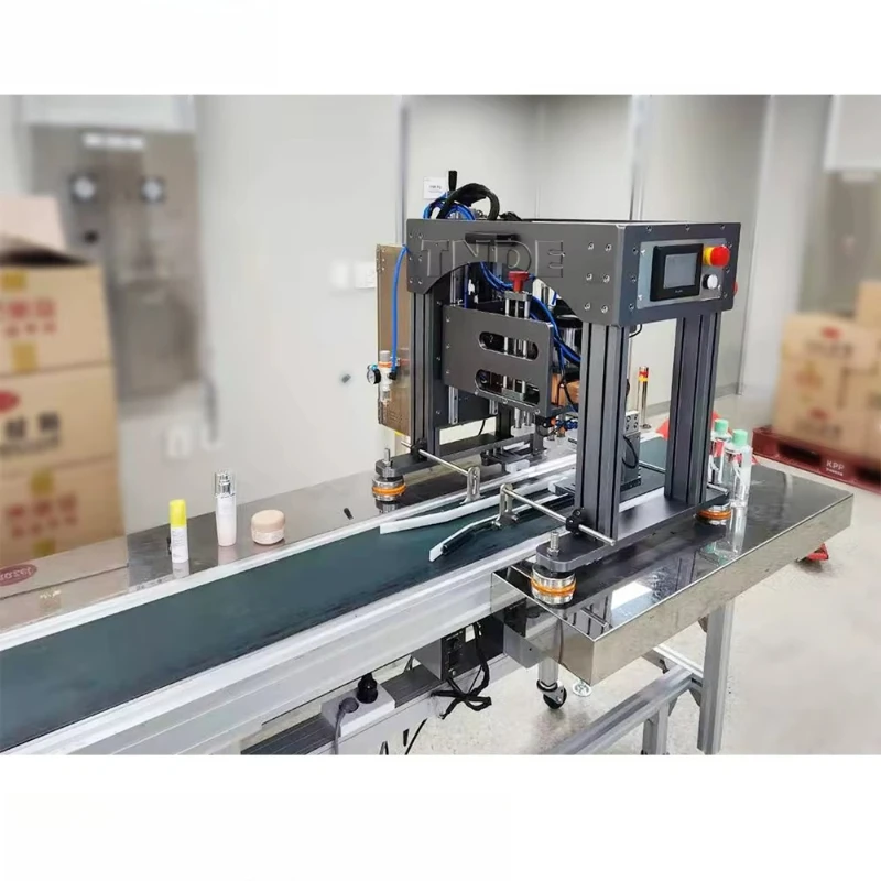 New Arrivals 2024 Products Automatic Desktop Bottle Cap Closing Machine Glass Plastic Bottle Lid Trigger Spray Capping Machine