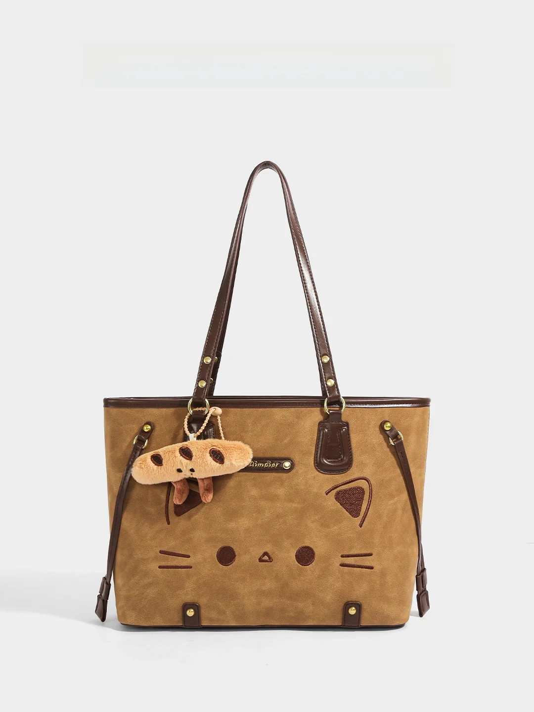 

Charlkkeit Official Website Women's Large Tote Bag 2025 New Sle Casual Simple Sle Leather oulder Handbag Square ape