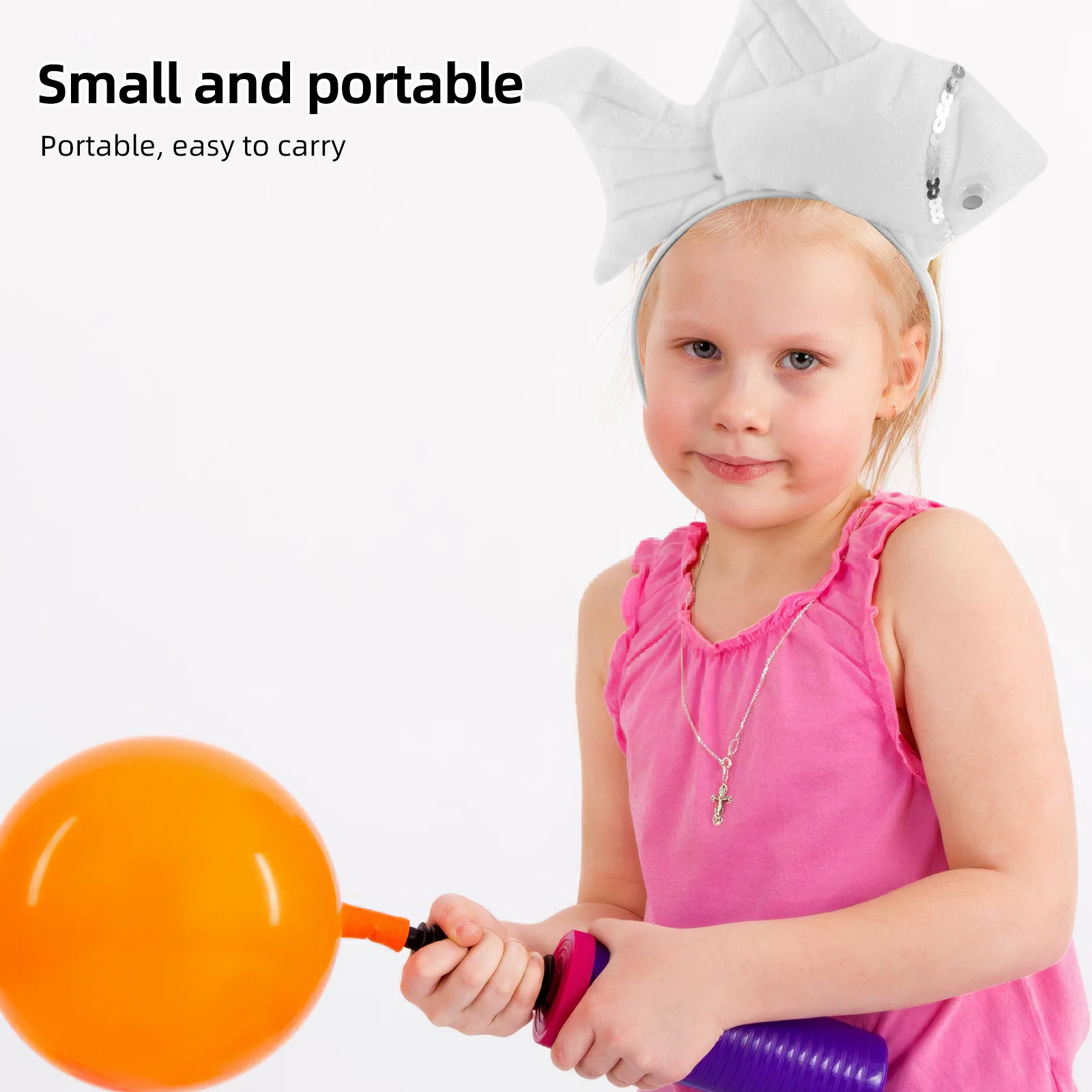 

Goldfish Headband For Kids Lifelike Fish Shaped Hair Hoop Soft Party Festival Costume Accessory Cartoon Animal Headdress