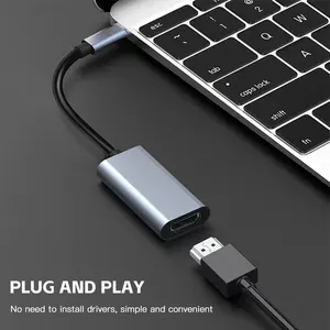 Typ -C -Adapter für HDTV 4K USB C USB3.1 HDTV MALE FABEILE KABEL FÜR MACBOOK Tablet TV -Laptop 6 Haupt USB C -Videoverkauf - №6