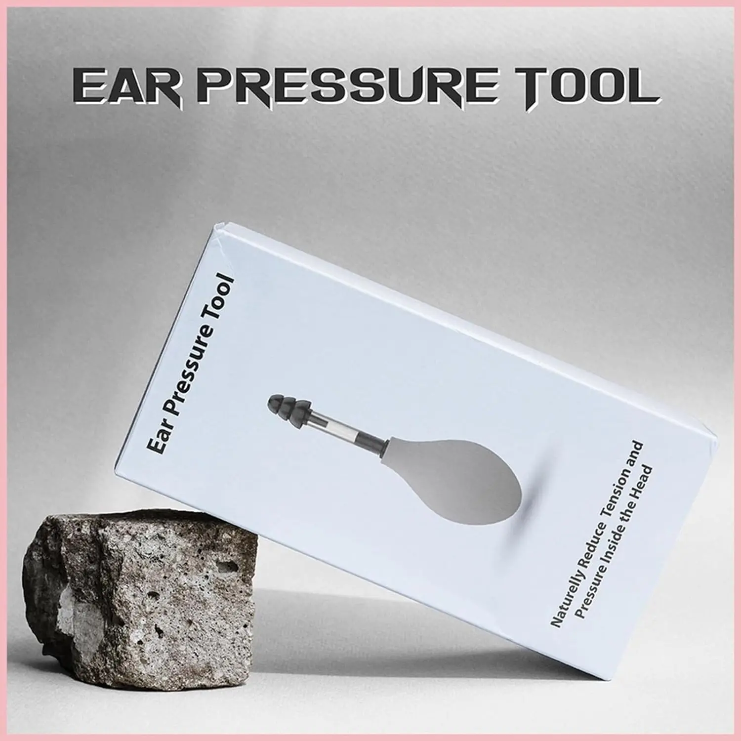 Ear Pressure Tool Ear Pressure Reduces Tension and Pressure from Headache and Migraine Symptoms Through Inner Ear massage tool