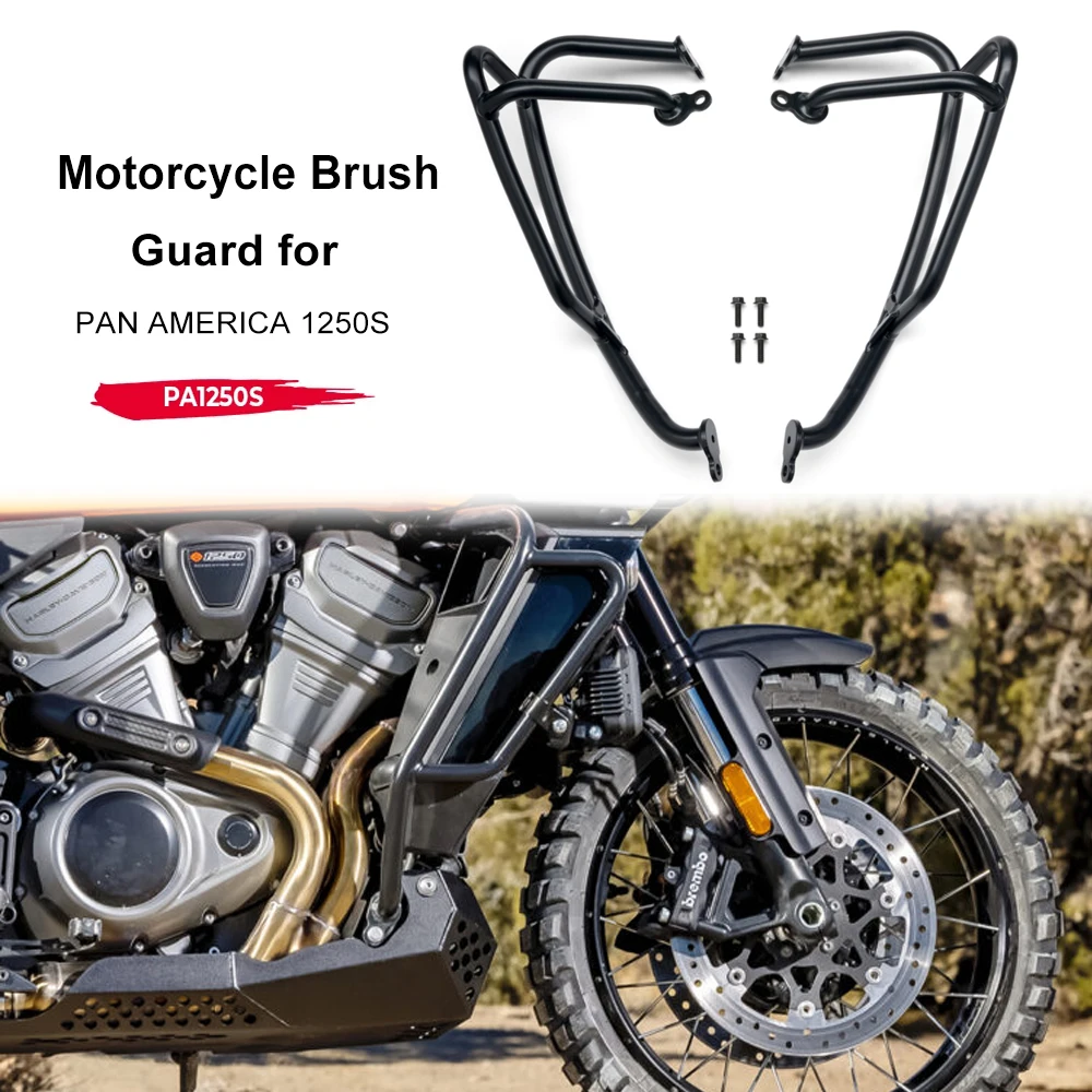 

2021 New Motorcycle Brush Guard FOR PAN AMERICA 1250 S PA1250 S PANAMERICA1250 2021 2020