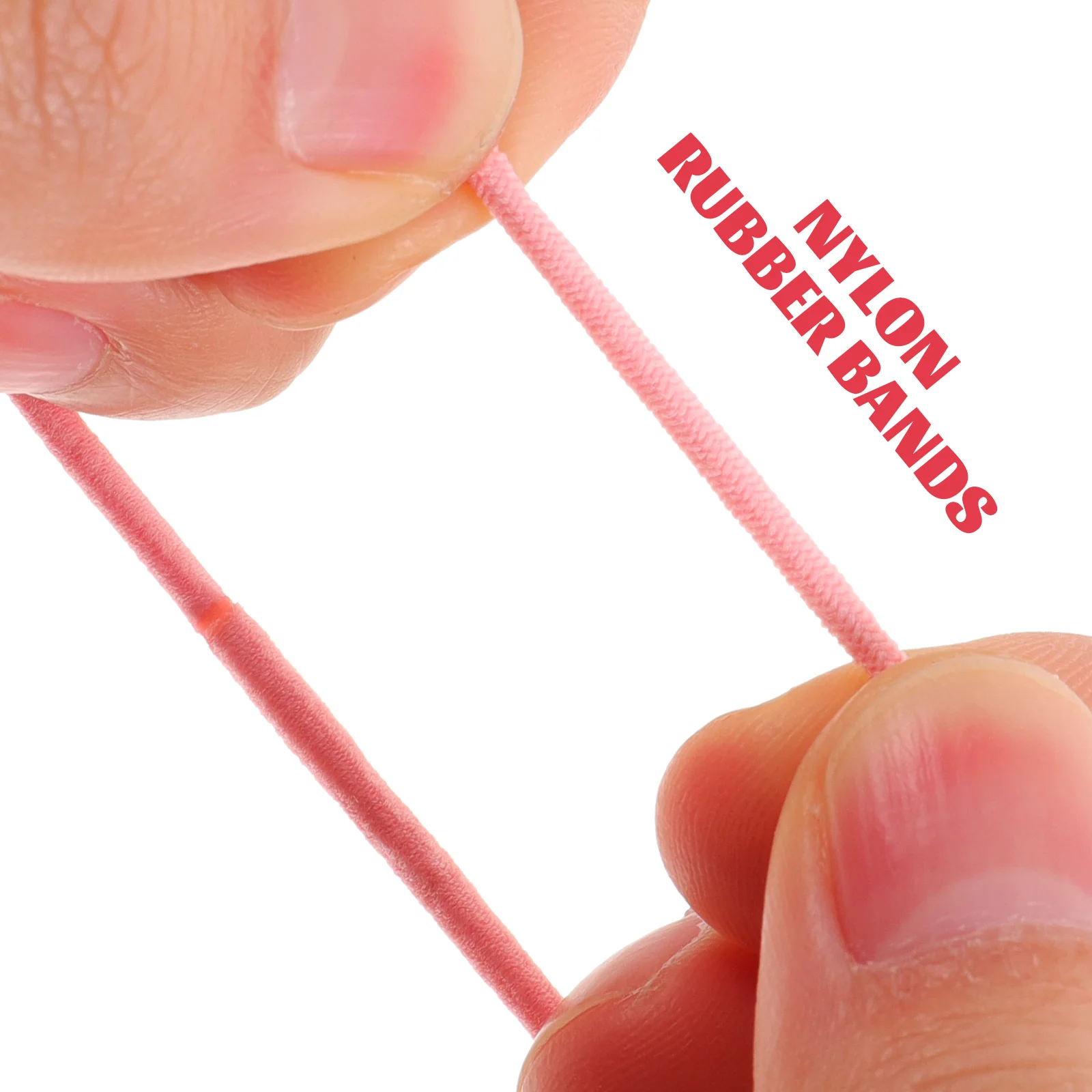 

100 Pcs Hair Tie Toddler Ties Rubber Bands Cuff Thin Elastics for Nylon