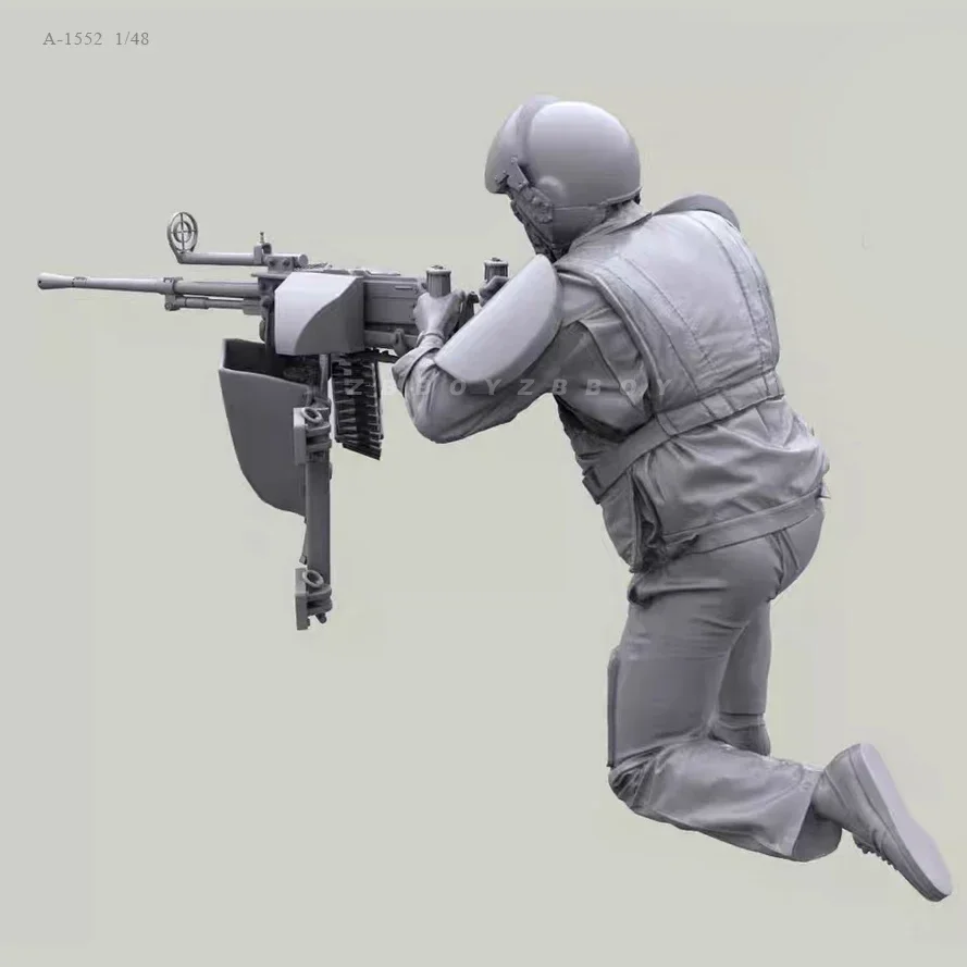 1/48 Resin Soldier model kits figure colorless and self-assembled A-1552