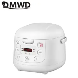 DMWD 2L Mini Multifunctional Electric Rice Cooker Smart Soup Pot Heat Preservation 24H Appointment for Household And Dorm