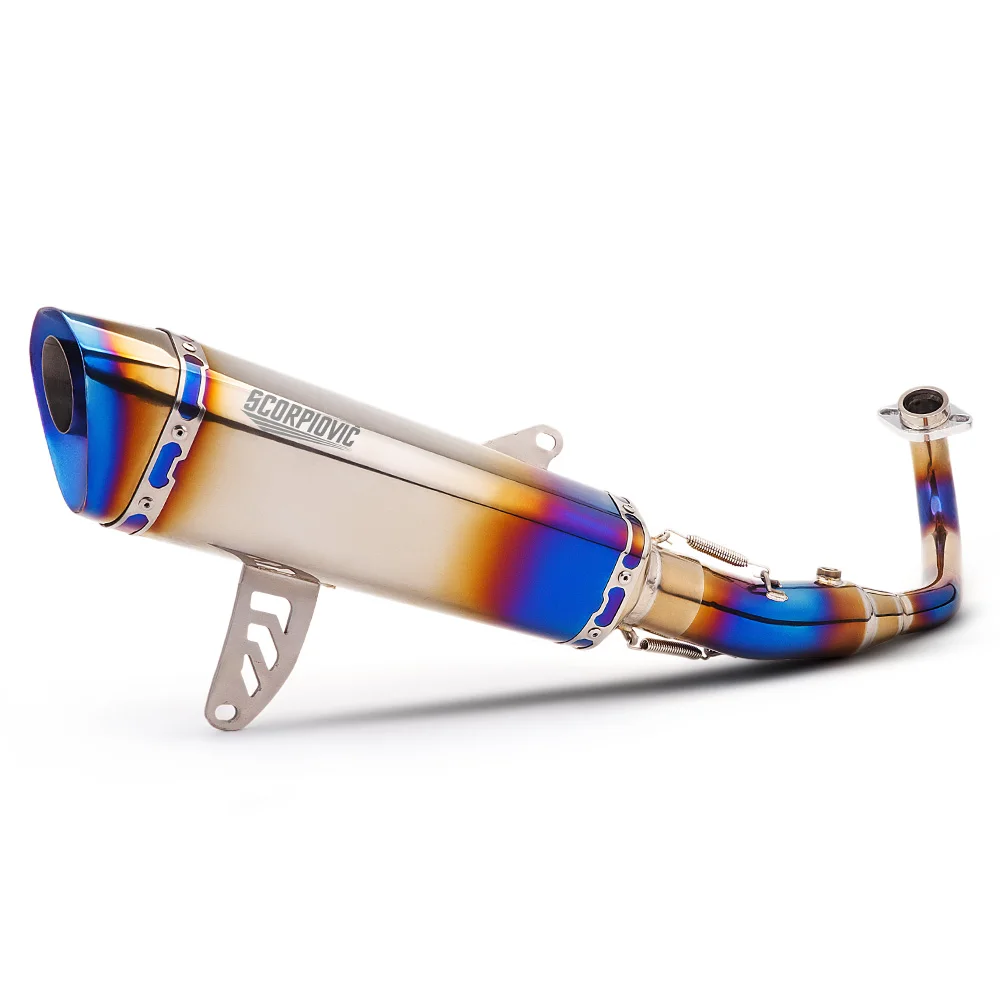 

For XMAX XMAX300 2017-2024 Motorcycle Full Set Titanium Exhaust System