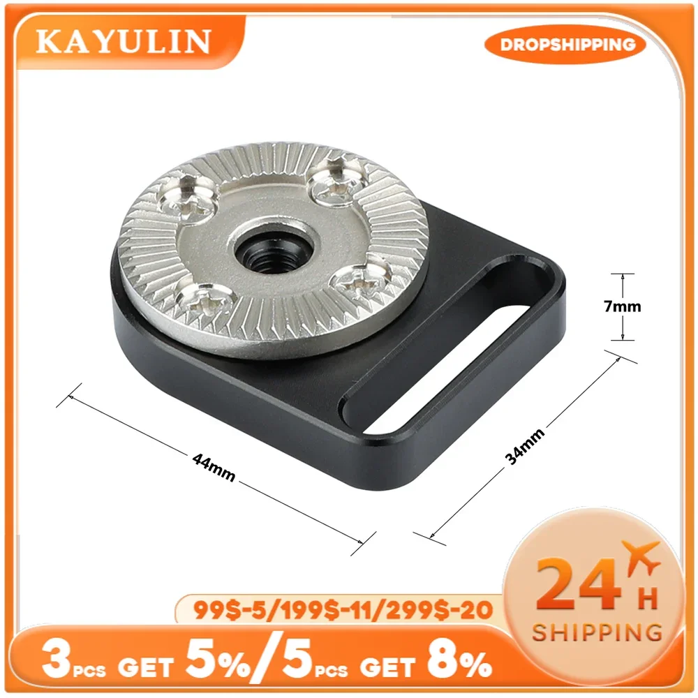 Kayulin Standard M6 femmina Arri rosetta supporto di collegamento per qualsiasi accessorio per Rosette Arri