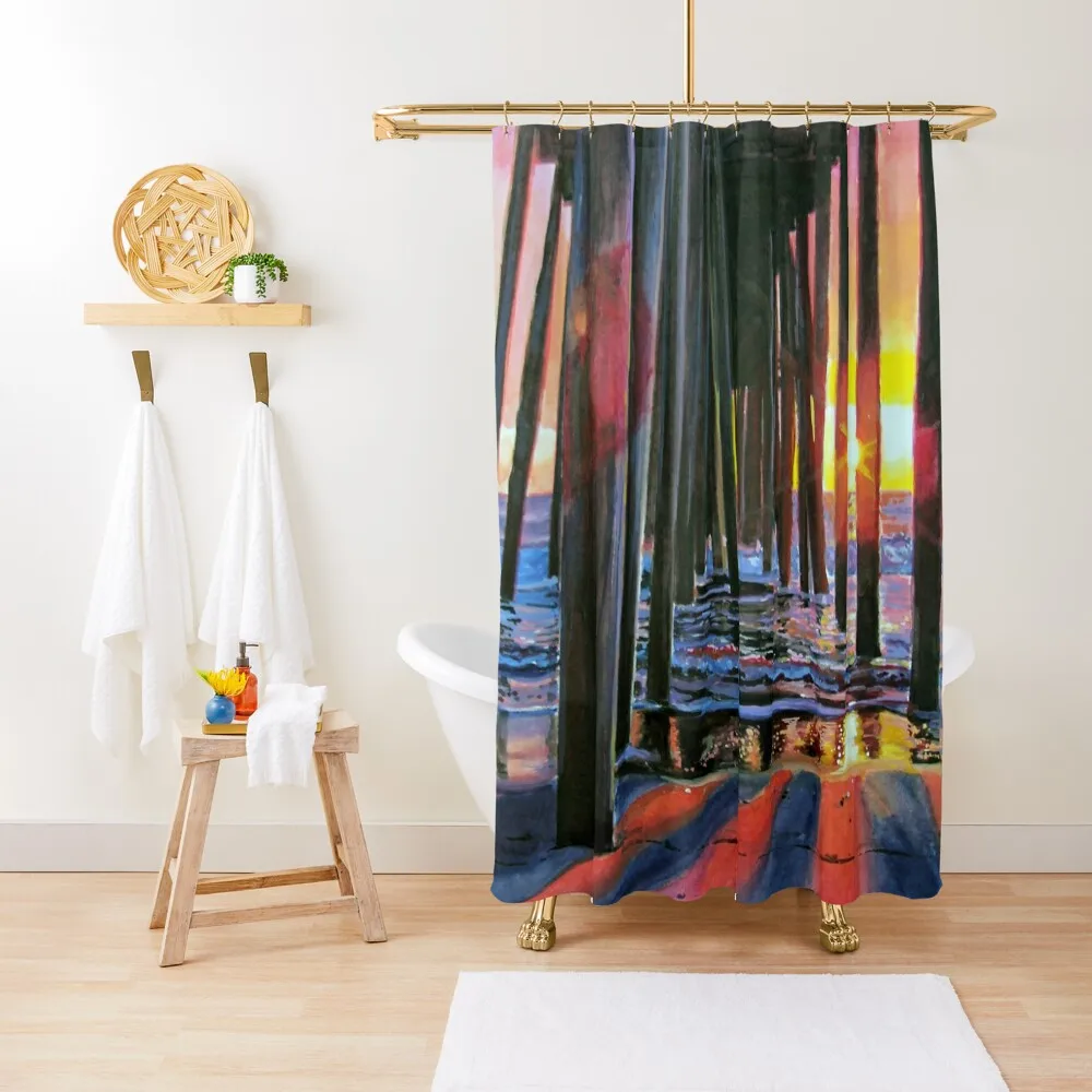 

Daybreak Shower Curtain Bathroom Showers Washable Waterproof Fabric Shower Anime Bathroom Shower Bath Window Curtain