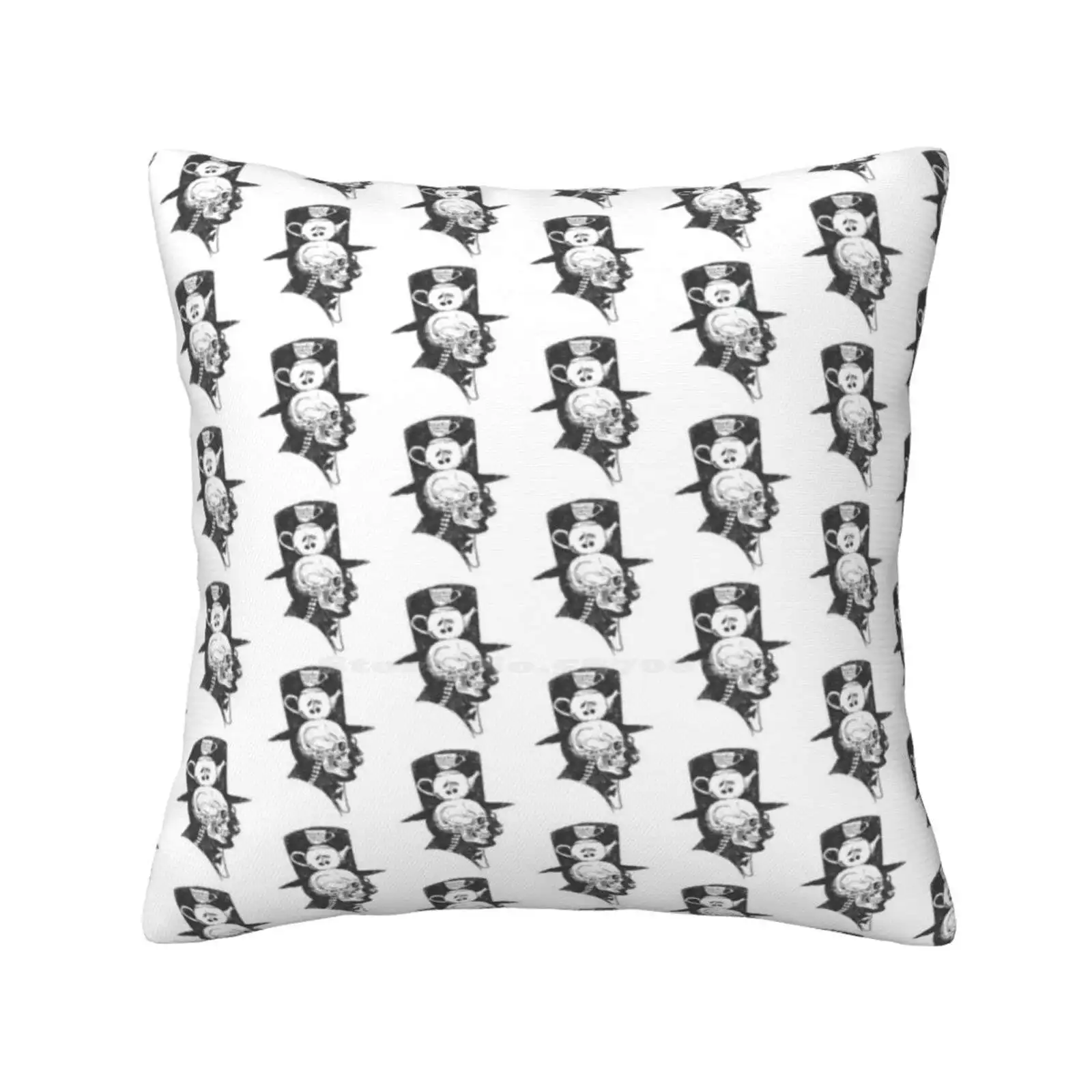 A Gentlemen'S X-Ray Pillowslip Pillowcase Steam Punk Steampunk Victorian Gentlemen Gentleman Teapot British Retro Mostache