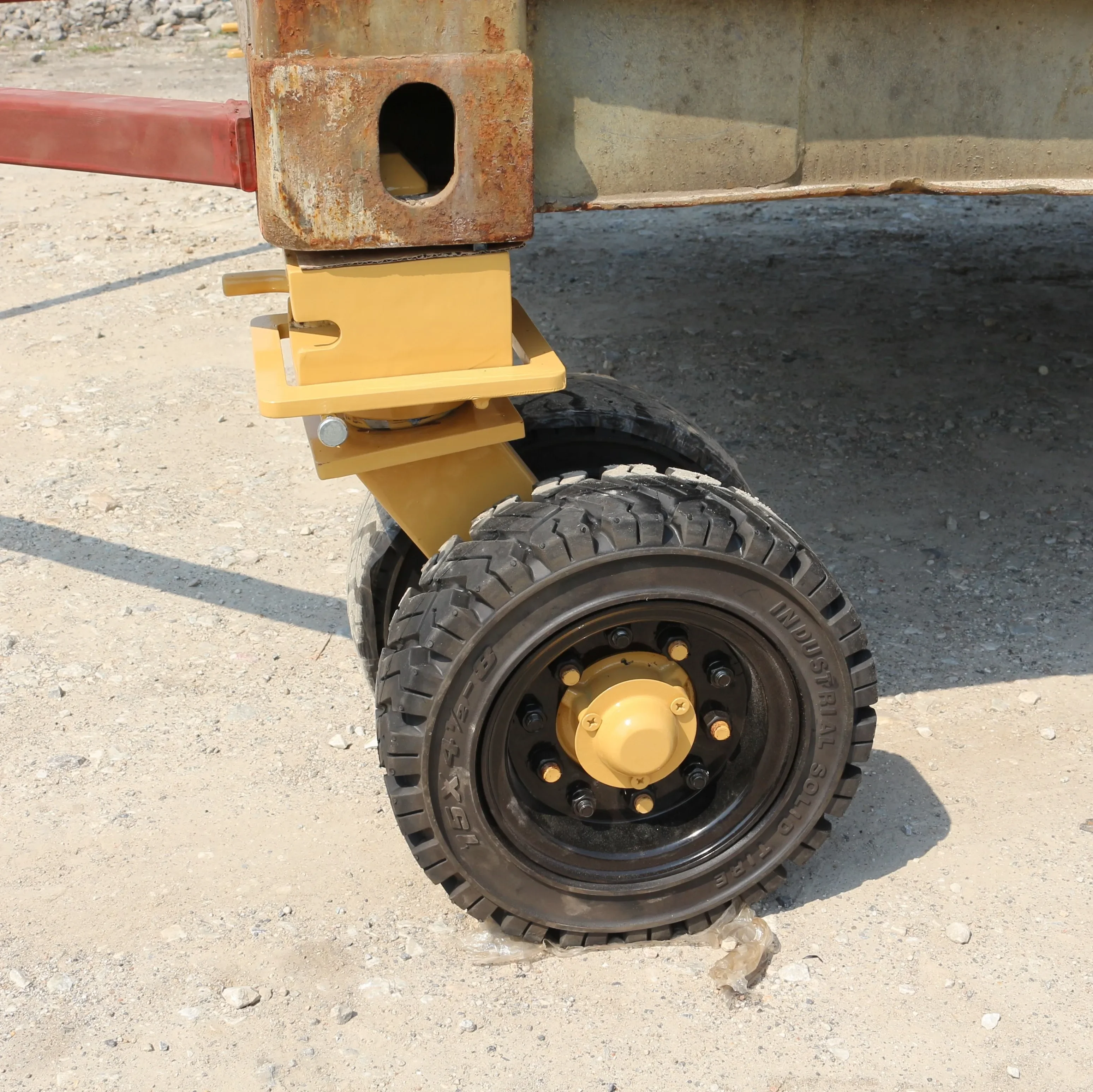 SS ISO Shipping Container Casters Wheels For Rugged Ground