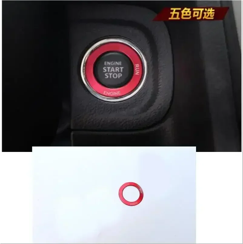 Ignition ring of aluminium alloy ignition ring Cover Car accessories For Suzuki vitara 2016 2017 2018 2019 2020
